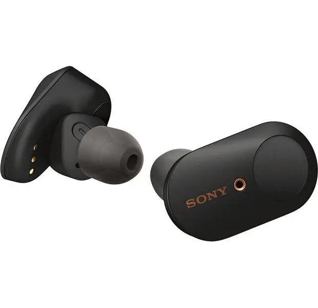 Бездротові навушники Bluetooth навушники TWS Sony WF-1000XM3B Headphones Black Bluetooth 5.0 - фото 3