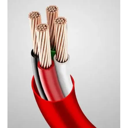 Кабель Dash / Warp Fast Charge 100W / 7.3A 1m USB на Type-C для OnePLus red - фото 2