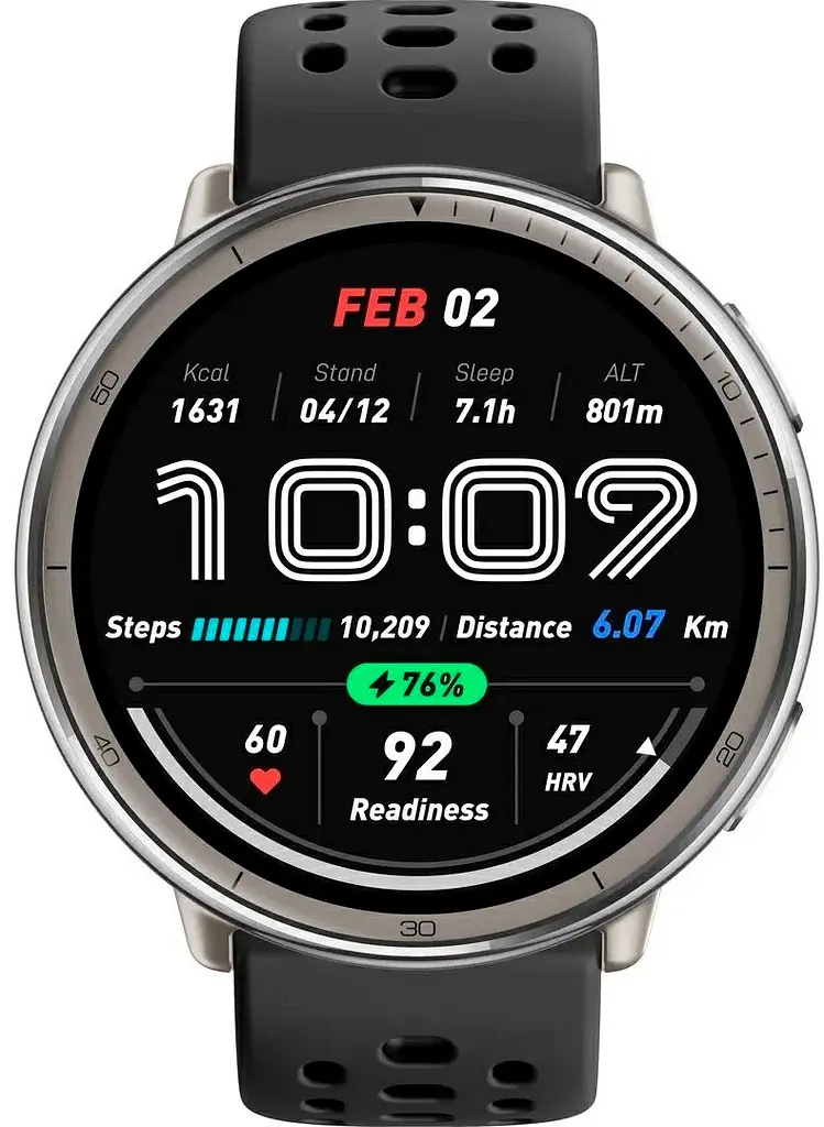 Смарт-годинник Amazfit Active 2 Black (UA UCRF) - фото 2