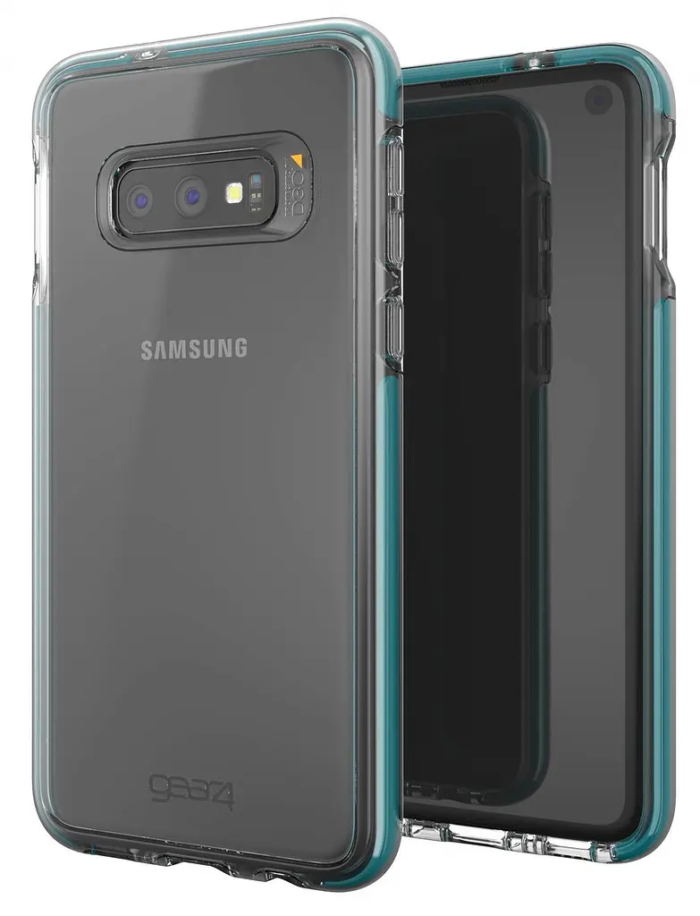 Протиударний прозорий чохол GEAR4 Piccadilly D3O з антимікробним покриттям для Samsung Galaxy S10e Clear Black - фото 6