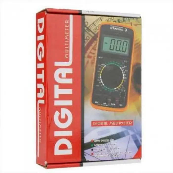 Цифровий Професійний мультиметр DT-9205A тестер вольтметр - фото 7
