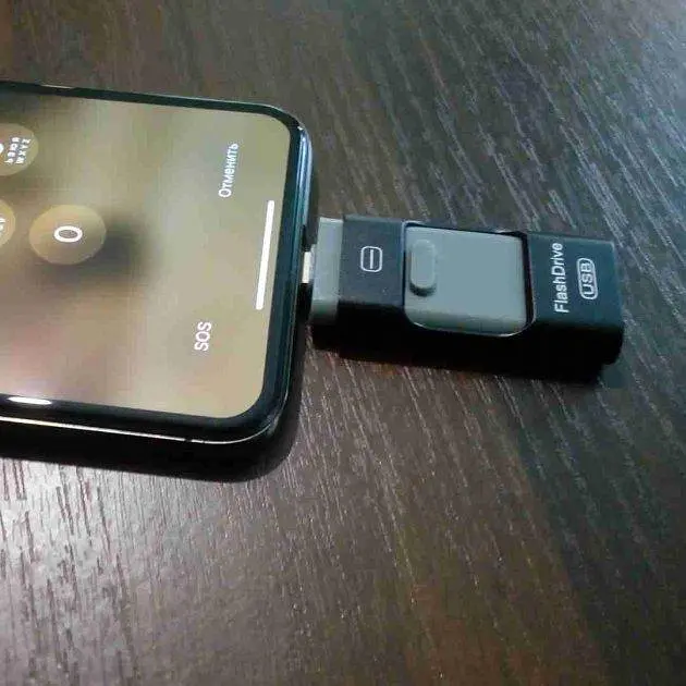 Флешка OTG Lightning Sirius Electronics 256GB, для iPhone/iPad, 3 в 1 - фото 3