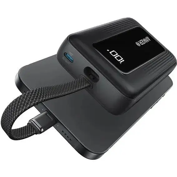 Внешний аккумулятор Anker Power Bank Zolo 20000 30W Built-In USB-C Cable - фото 2