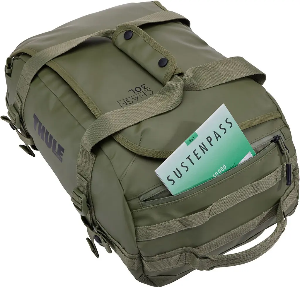 Спортивная сумка Thule Chasm Duffel 30 л Olivine (TH 3205212) - фото 6