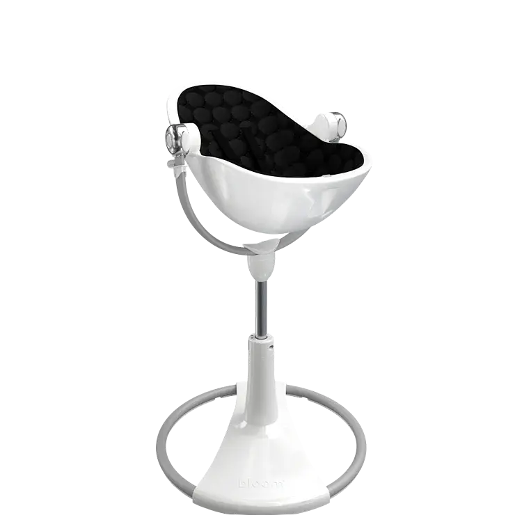 Стульчик для кормления Bloom Fresco White/Midnight black (E10535-W\U10543-MB) - фото 3