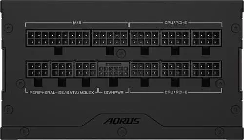Блок живлення 850 Вт, AORUS ELITE P850 W, Black, модульний Gigabyte teh0028988 - фото 5