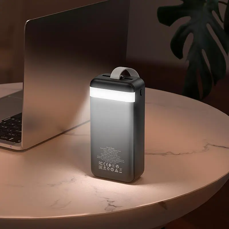 УМБ Borofone Freeway Power bank 30000mAh BJ14B внешняя черная - фото 6