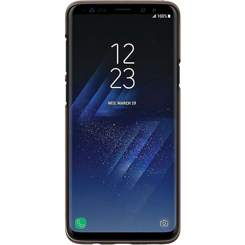 Чохол-накладка Nillkin Super Frosted Shield Samsung Galaxy S9 Plus G965 Brown - фото 2