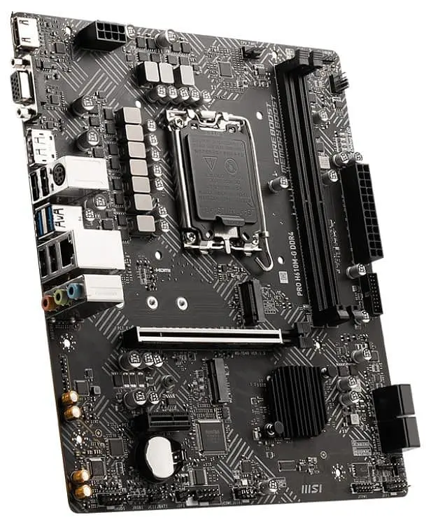 Материнська плата MSI PRO H610M-G (PRO H610M-G) (Socket 1700, Intel H610, Micro-ATX) - фото 3