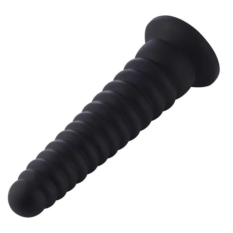 Анальный дилдо в форме башни для секс-машин Hismith Tower shape Anal Toy, система KlicLok - фото 3