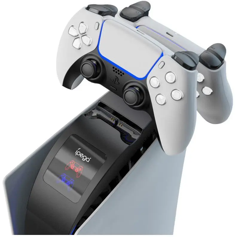 Заряджання для джойстиків PS5 DualSense — зарядна станція Ipega 745016 - фото 2