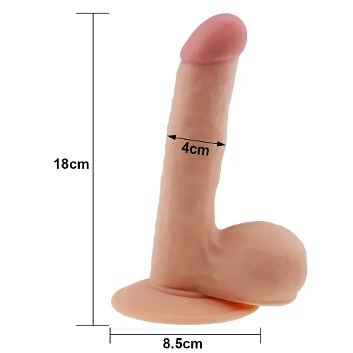 Фалоімітатор - The Ultra Soft Dude 7.5" #1 - фото 6