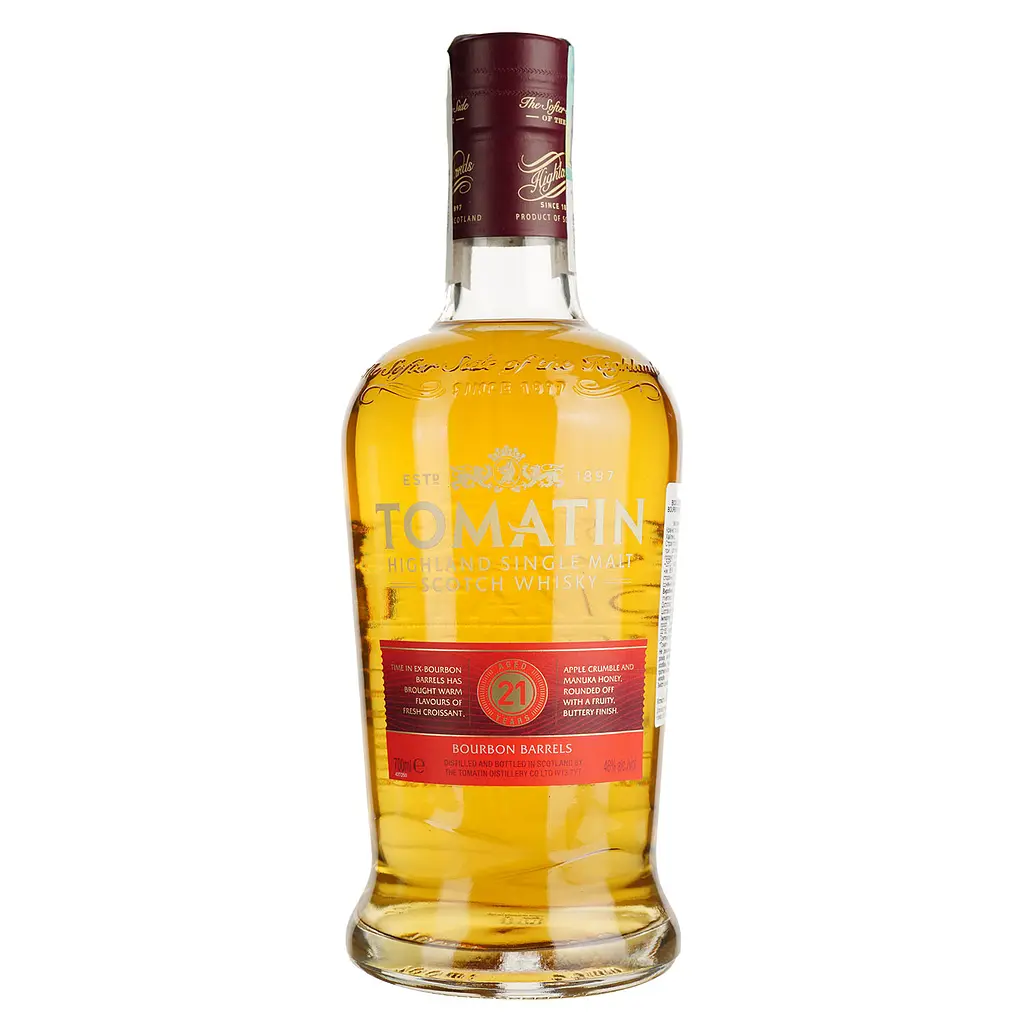 Віскі Tomatin 21 Year Old 46% 0.7 л в подарунковій упаковці - фото 2