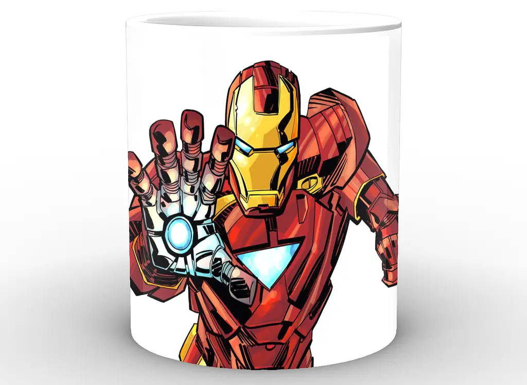 Кружка GeekLand Залізна Людина Iron Man ручне малювання IM.02.029 - фото 2