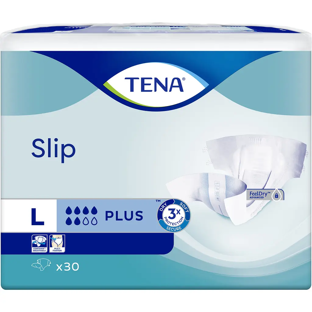 Подгузники для взрослых Tena Slip Plus Large 30 шт. - фото 2