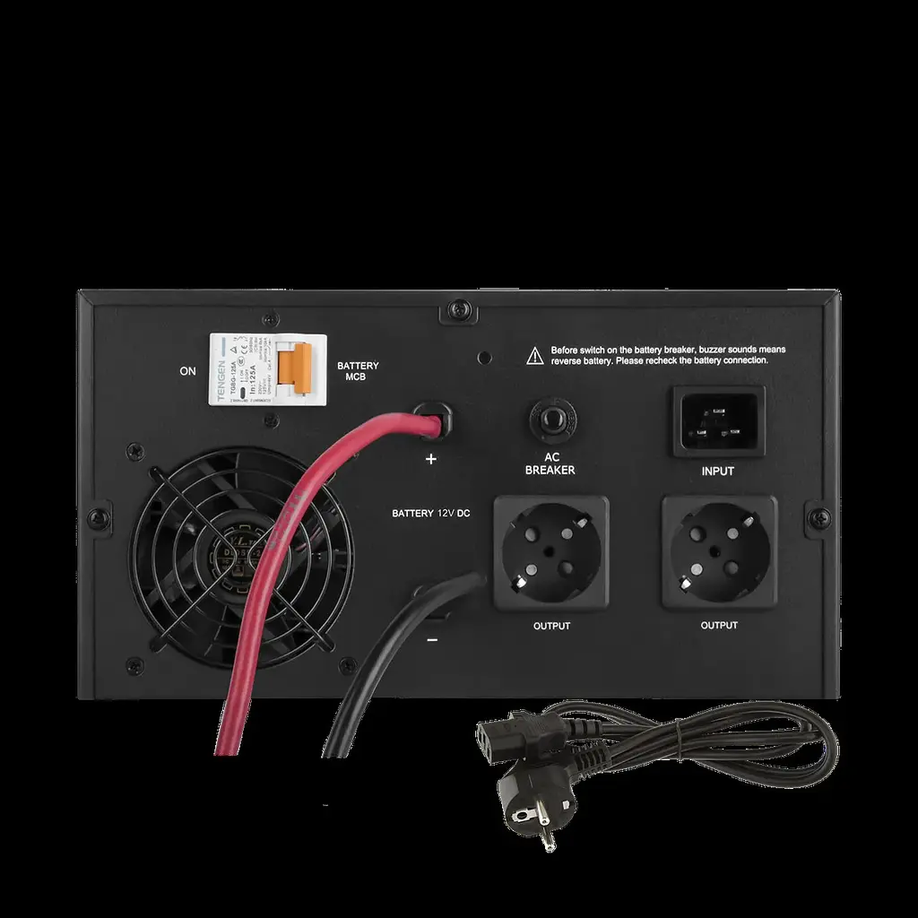 ДБЖ з правильною синусоїдою LogicPower 12V LPE-B-PSW-1500VA+ 1000 Вт 1-40A - фото 4