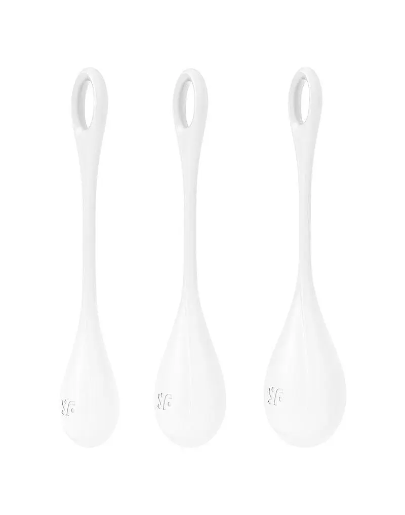 Набір йоні намистин Satisfyer Yoni Power 1, Білий - фото 4