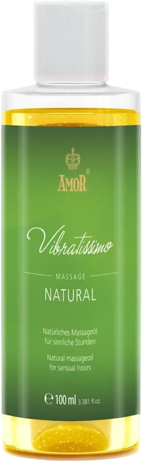 Масажна олійка Amor Natural з нейтральним ароматом, 100 мл Amor 11-90260 98186