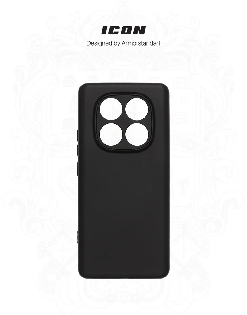 Чохол ArmorStandart ICON для Xiaomi Redmi Note 14 Pro 5G / Poco X7 Camera cover Black - фото 3