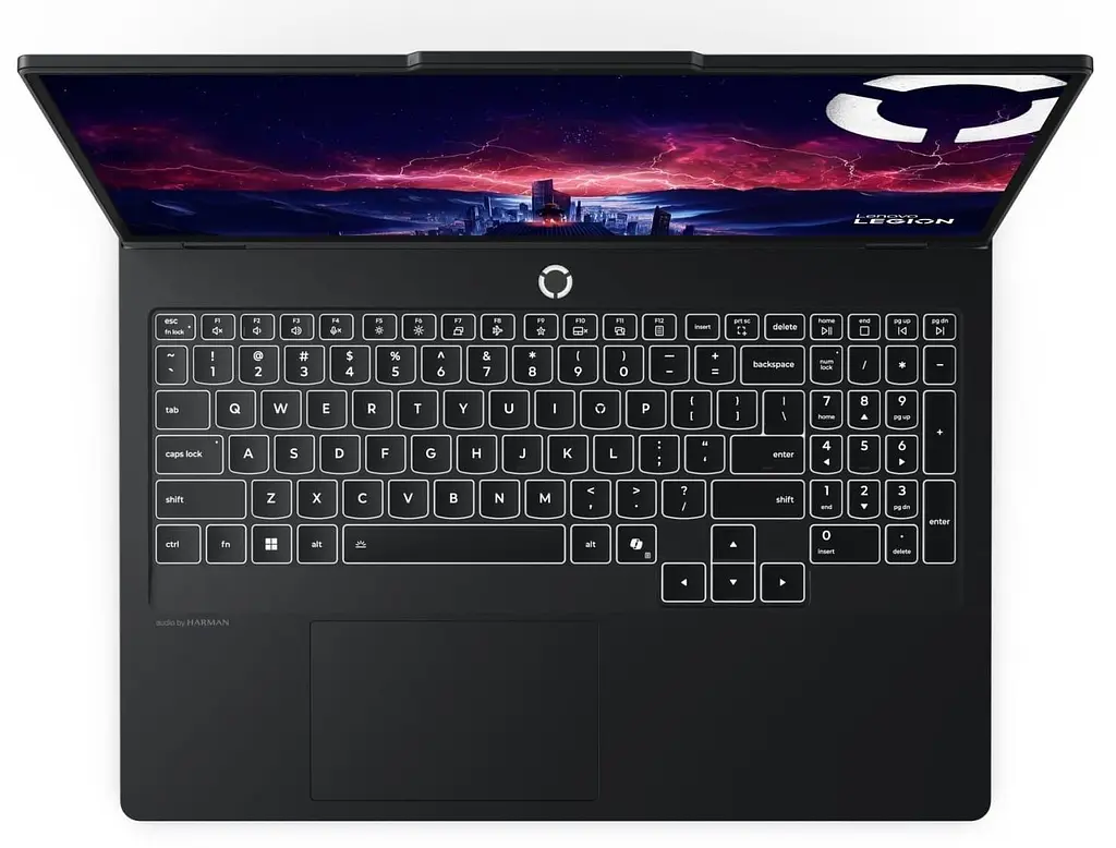Ноутбук Lenovo Legion Pro 5 16ADR10 (16 2560x1600 OLED 165 Hz, Ryzen 7 8745HX, 32 GB, 1 TB, RTX 5060, W11H) Eclipse Black (83LT000MUS *) - фото 4