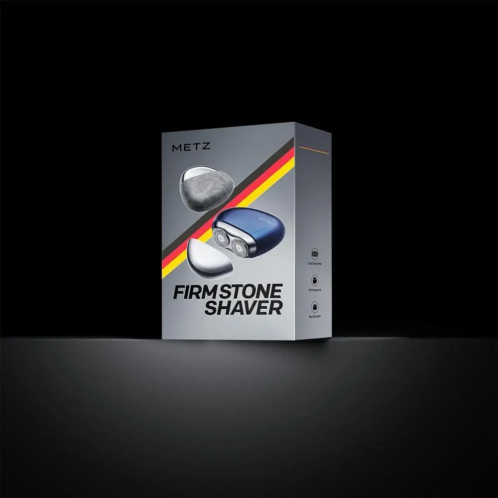 Електробритва Metz Firm Stone Shaver (MZPS021-Navy Blue) - фото 3