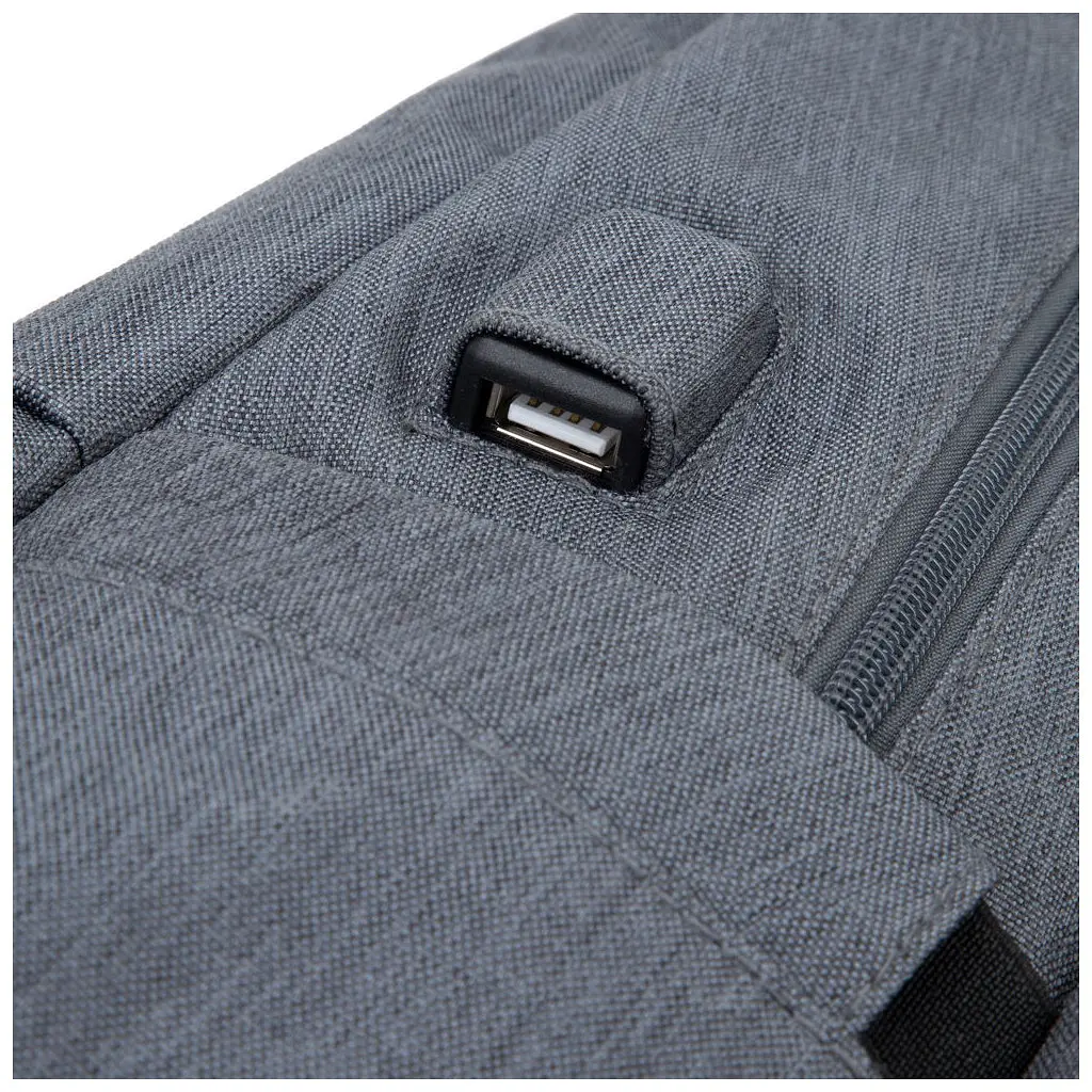 Рюкзак для ноутбука RivaCase 17.3" 7567 Prater, anti-theft (7567DarkGrey) - фото 11