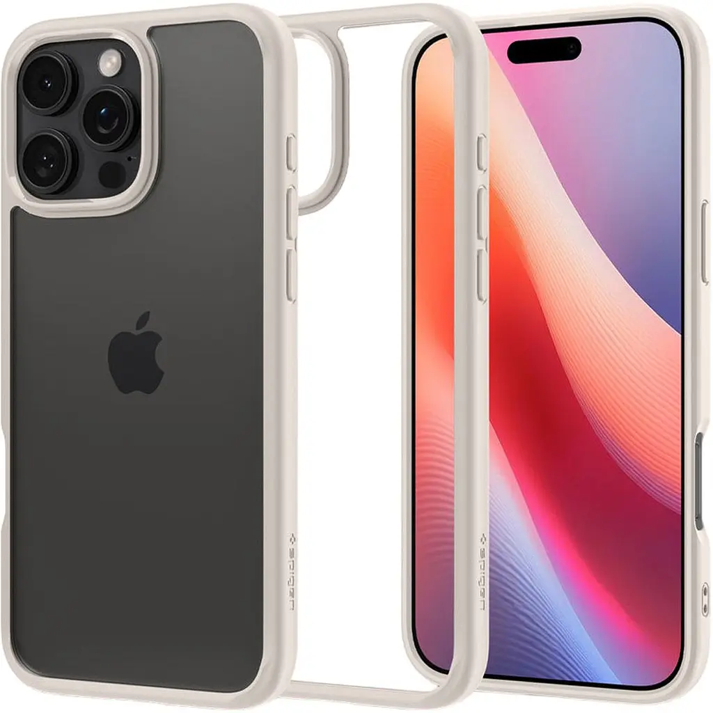 Чохол Spigen Ultra Hybrid для Apple iPhone 16 Pro Natural Titanium (ACS08127) [117932] - фото 3