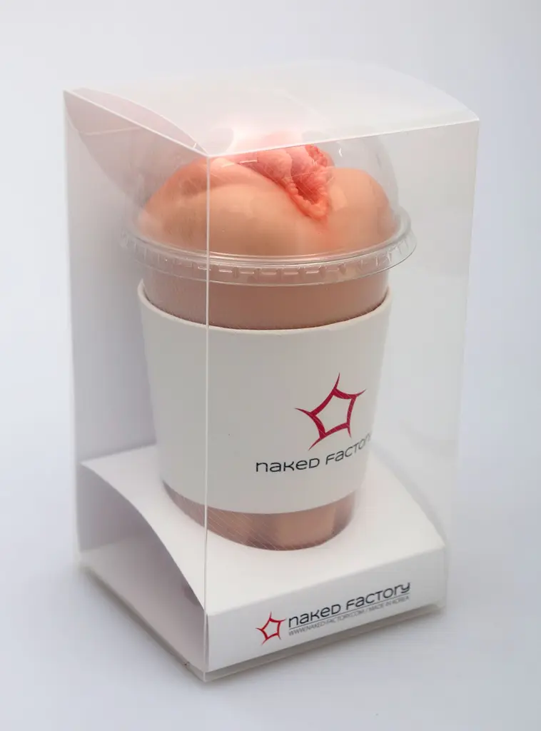 Мастурбатор-вагіна Naked Factory Cup Sleeve V-3, наскрізний - фото 2