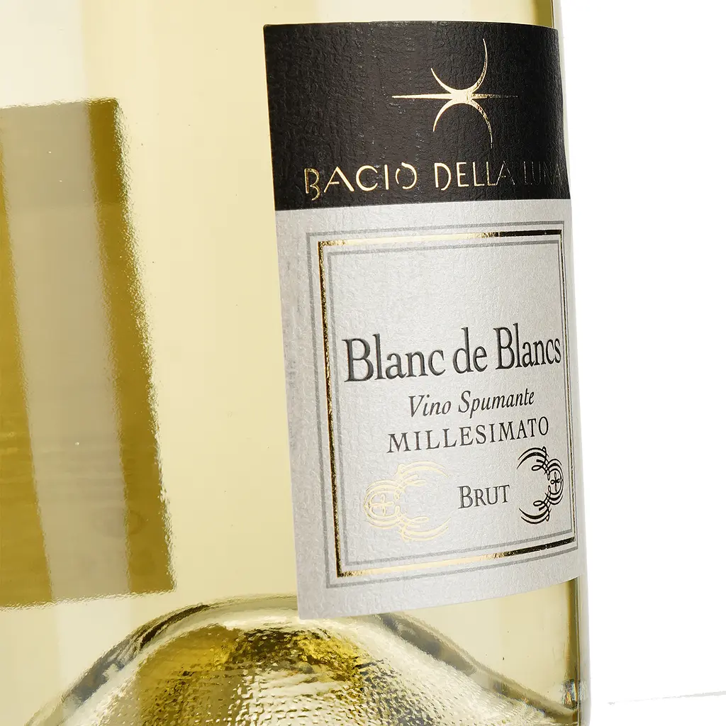 Вино игристое Schenk Bacio Della Luna Blanc de Blancs Brut белое брют 0.75 л - фото 3