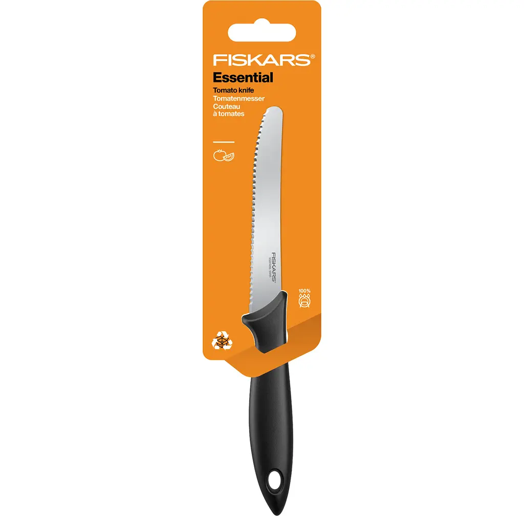 Кухонний ніж Fiskars Essential для томатів 12 см (1065569) - фото 2
