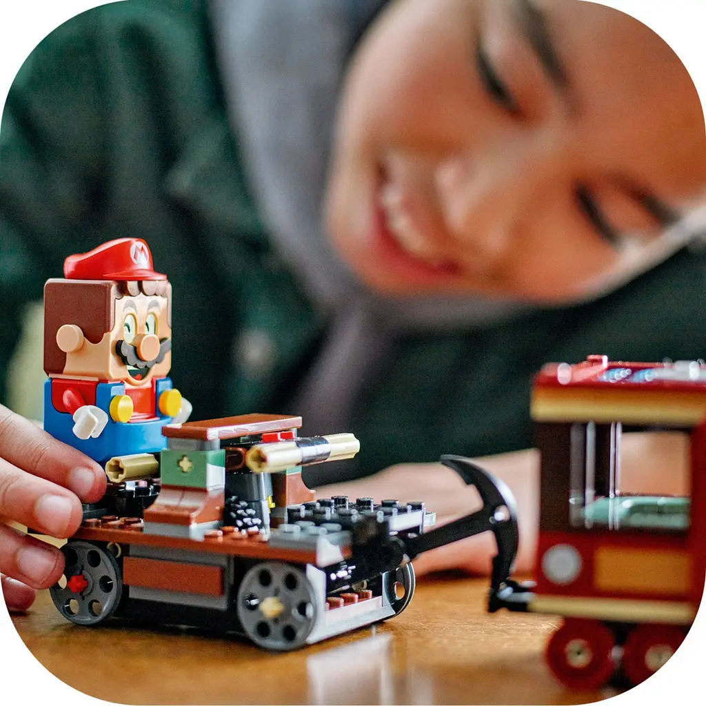 Конструктор LEGO Super Mario Швидкий потяг Боузера 1392 деталі (71437) - фото 7