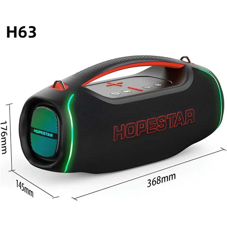 Портативна акустика Hopestar H63 70W Black [164090] - фото 2