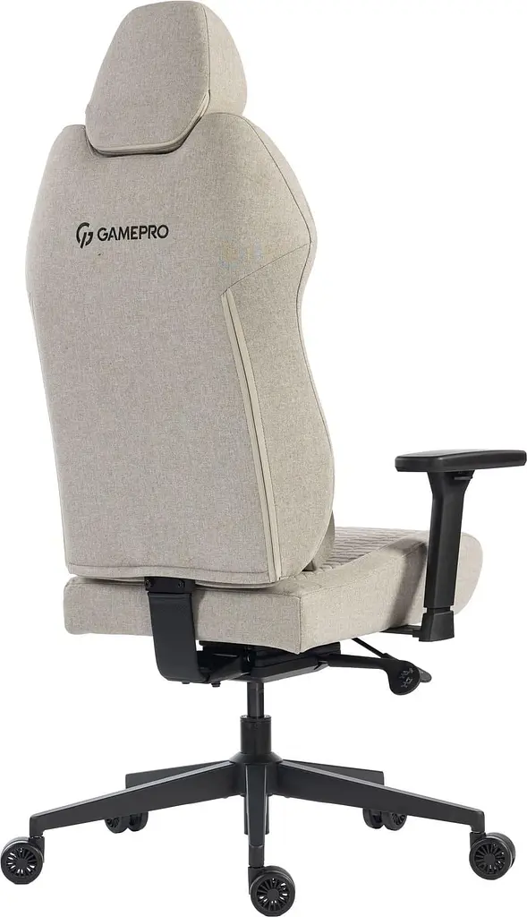 Ігрове крісло GamePro GC760LG Fabric Light Gray (GC760LG) - фото 5
