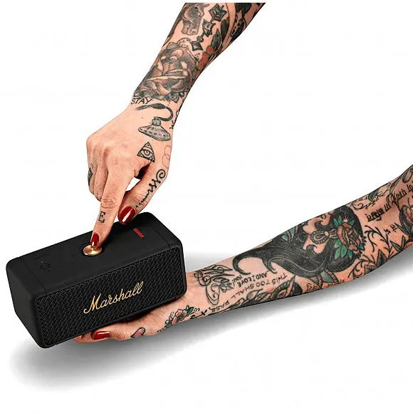 Портативна акустика Marshall Portable Speaker Emberton Black and Brass [1005696] [68871] - фото 6
