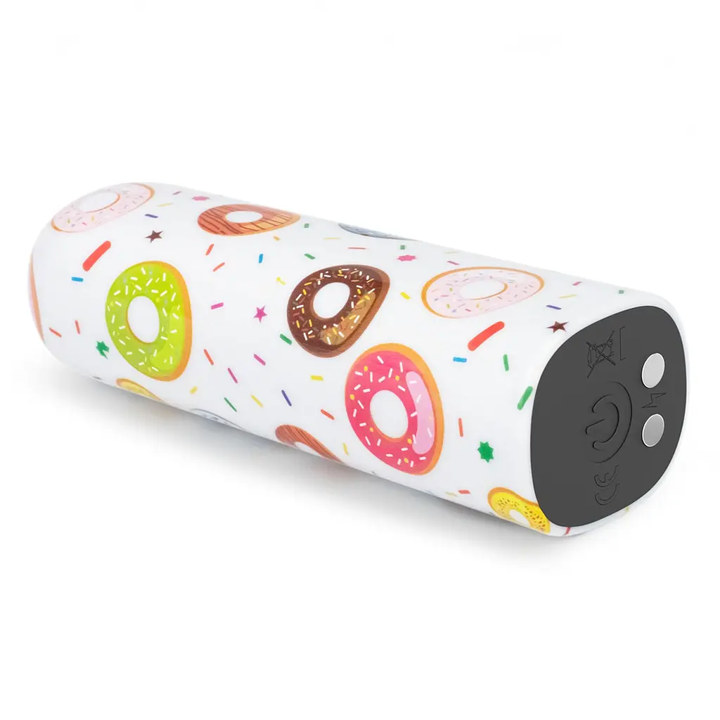 Вібратор для клітора Lovetoy Donut Massager 8.5 см (білий) - фото 19