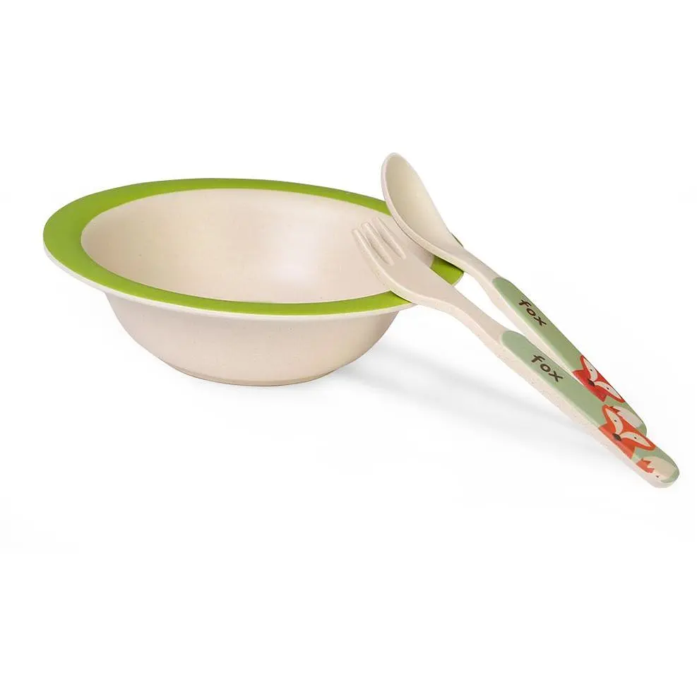 Набір посуду Fissman дитячий з бамбукового волокна лисеня (8347) - фото 2