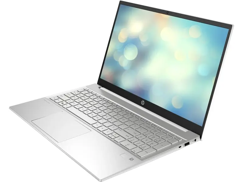 Ноутбук HP Pavilion 15-eh3017ua 15.6' FHD IPS AG, AMD R5-7530U, 16GB, F512GB, UMA, DOS, білий (9H8T2EA) - фото 3