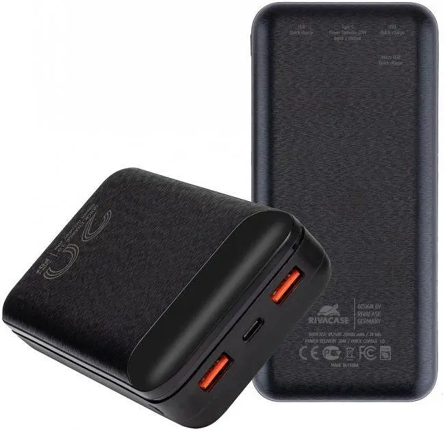 Внешний аккумулятор Rivacase Rivapower 20000 mAh VA2580 - фото 3