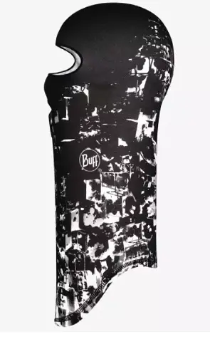 Балаклава Buff MICROFIBER BALACLAVA phys black Черный-белый - фото 5