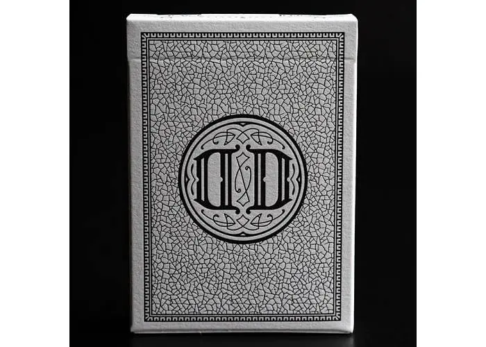 Карти гральні United States Playing Card Company Smoke & Mirrors 15th Anniversary Editon - Smoke (white box) (ВР_SMAES) - фото 2