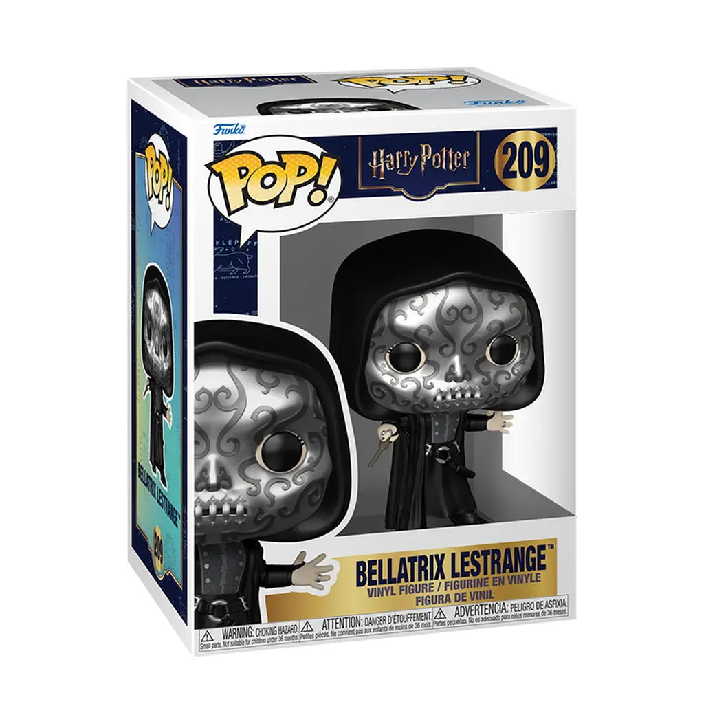 Игровая фигурка Funko POP! серии Гарри Поттер - Беллатриса Лестранж с маской Смертежера (93404)