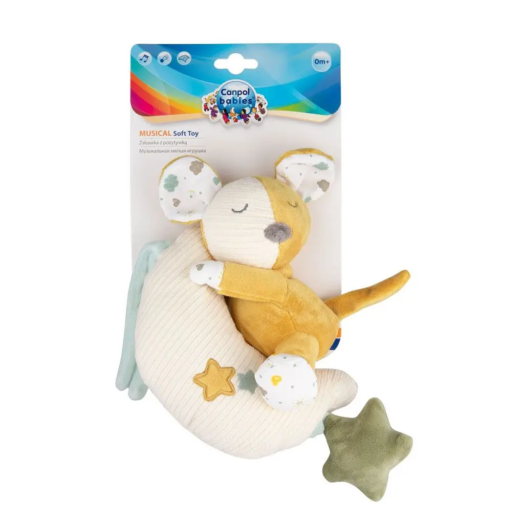 Музична іграшка-підвіска Canpol babies Mouse (77/202) - фото 6