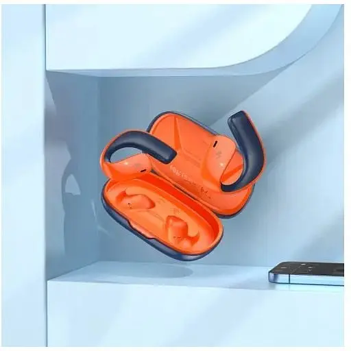 Навушники бездротові Hoco EQ4 Graceful True Wireless Headset до 12 годин сині 6931474798619 - фото 2