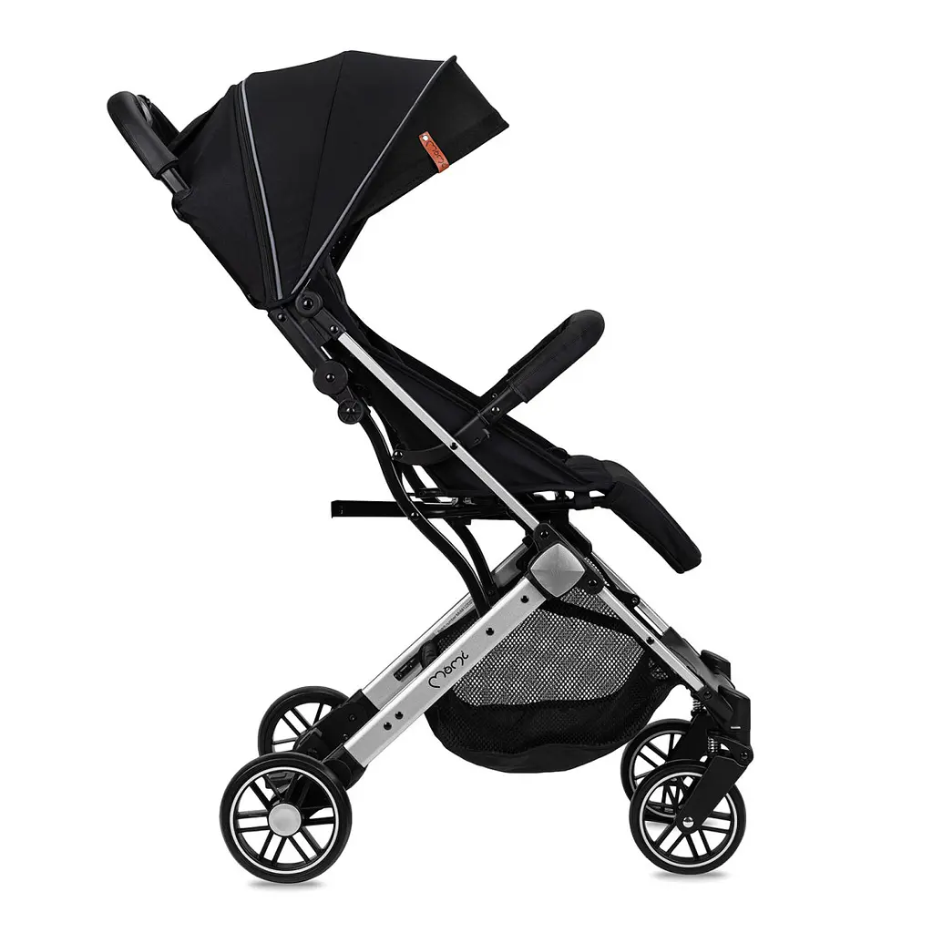 Коляска прогулянкова MoMi Estelle Light Black-Silver (WOSP00051) - фото 4