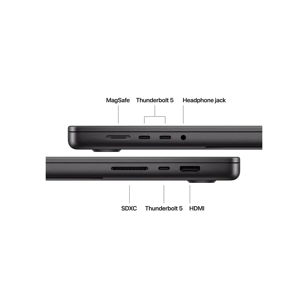Ноутбук Apple MacBook Pro 16 A3428 M5 Pro Space Black (MGEA4UA/A) - фото 7