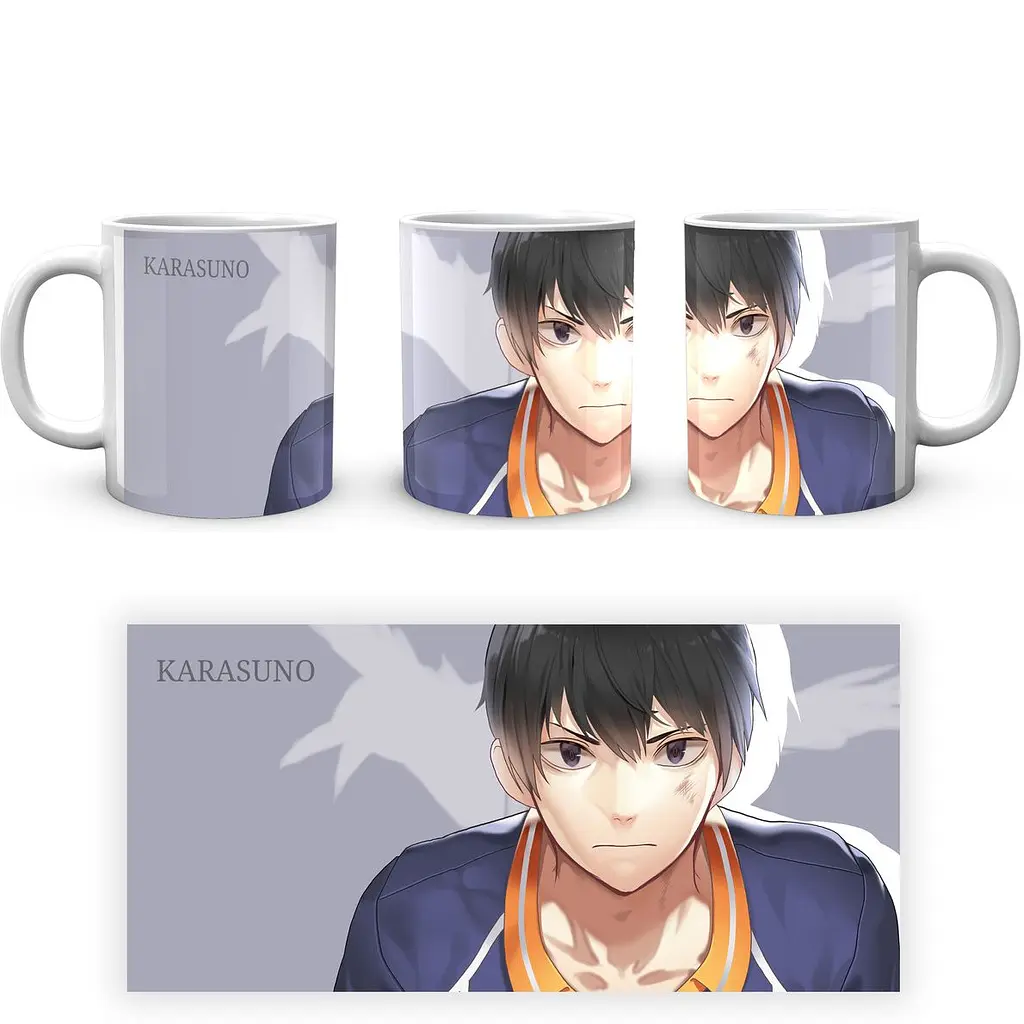 Кружка GeekLand Haikyu!! Волейбол Кагеяма HK 001.06 330 мл белая - фото 3