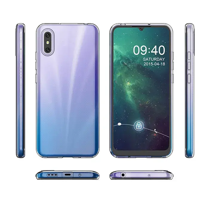Силиконовый чехол BeCover для Xiaomi Redmi 9A Transparancy (705139) - фото 2