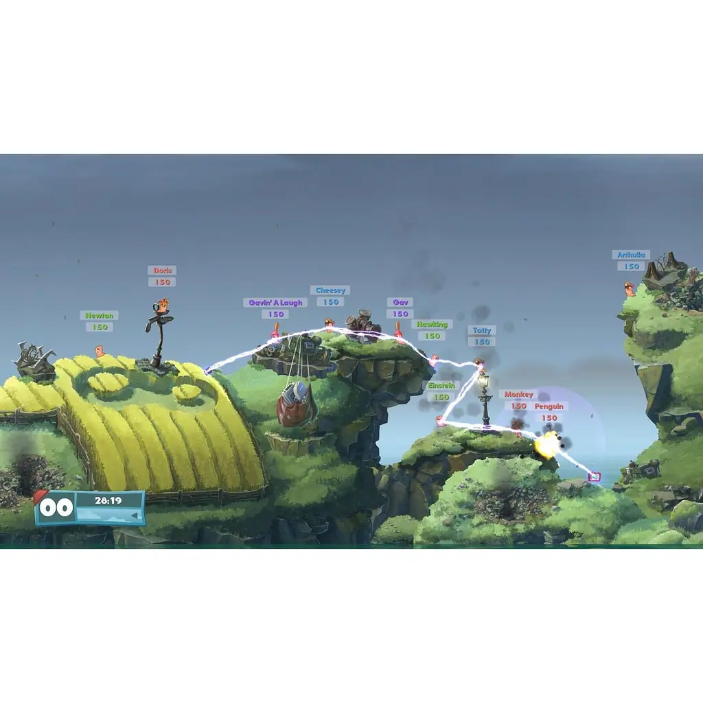 Ключ активації Microsoft Worms Battlegrounds + Worms W.M.D для Xbox One/Series - фото 4