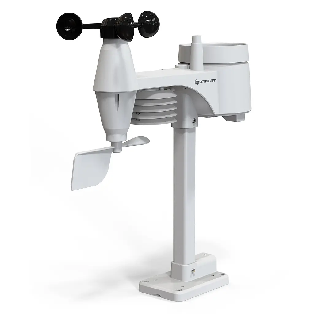 Метеостанція Bresser Weather Center 5-in-1 V WIFI Professional colour (7002585) - фото 2