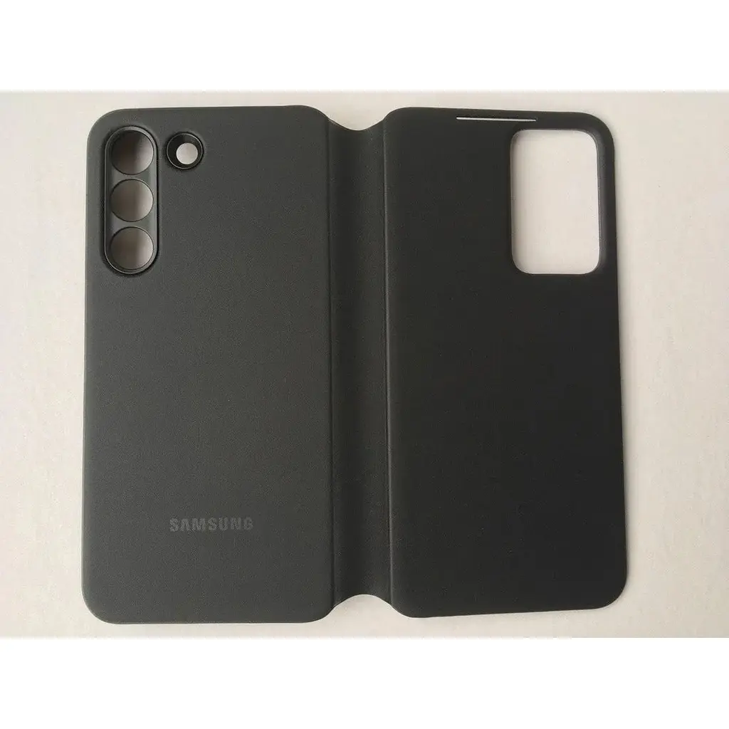 Оригінальний чохол-книжка Samsung для Galaxy S22 5G S-View Clear View Cover Smart (6.1") Чорний - фото 4